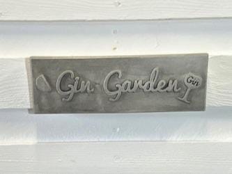 Stone Wall Art Plaque.Home & Garden