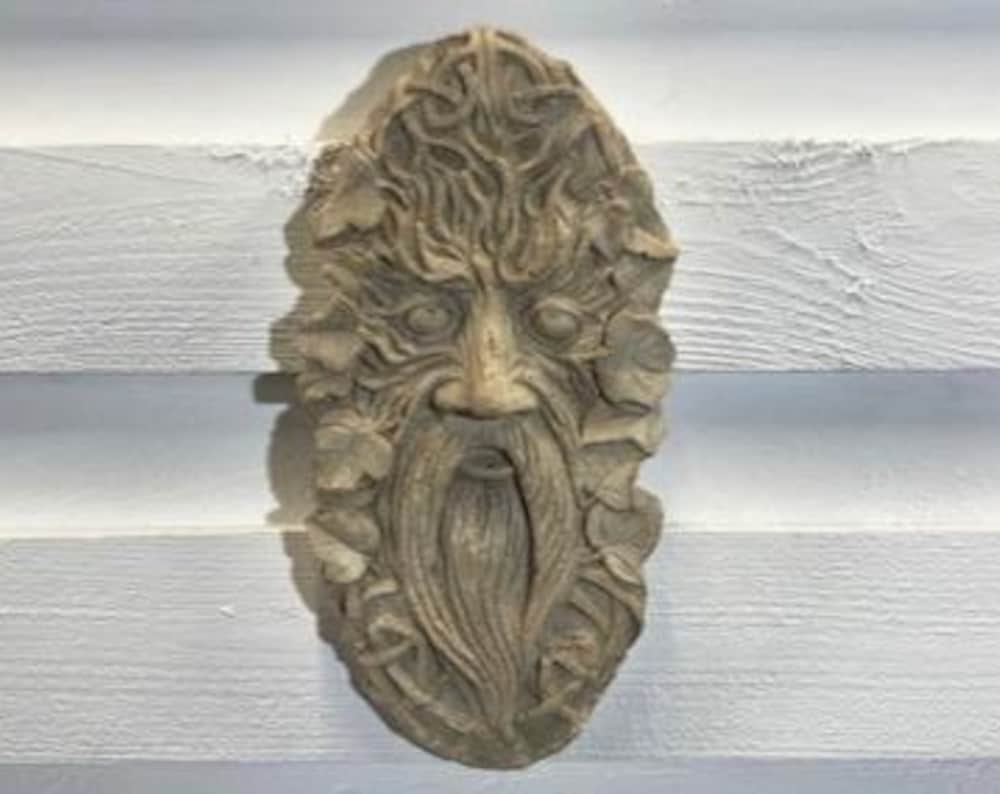 Stone Wall Art Plaque.Home & Garden