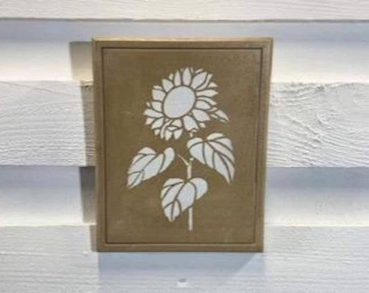 Stone Wall Art Plaque.Home & Garden
