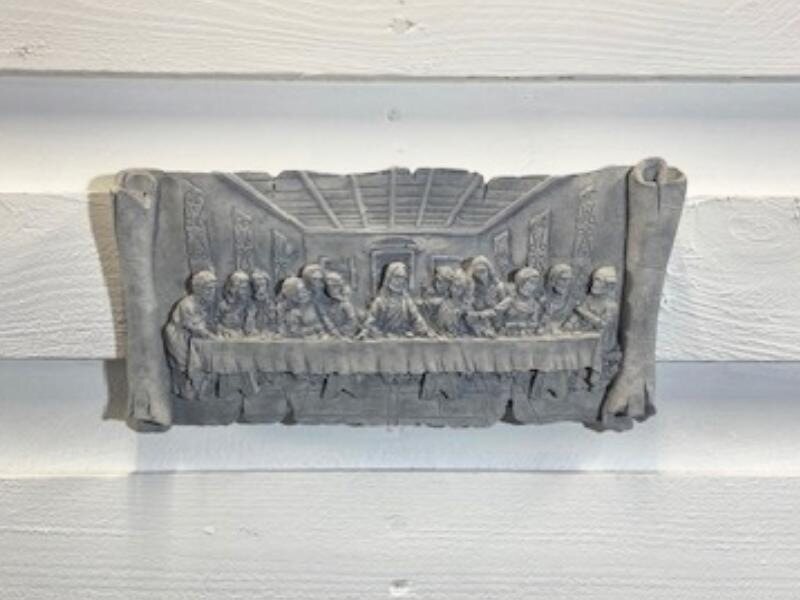 Stone Wall Art Plaque.Home & Garden