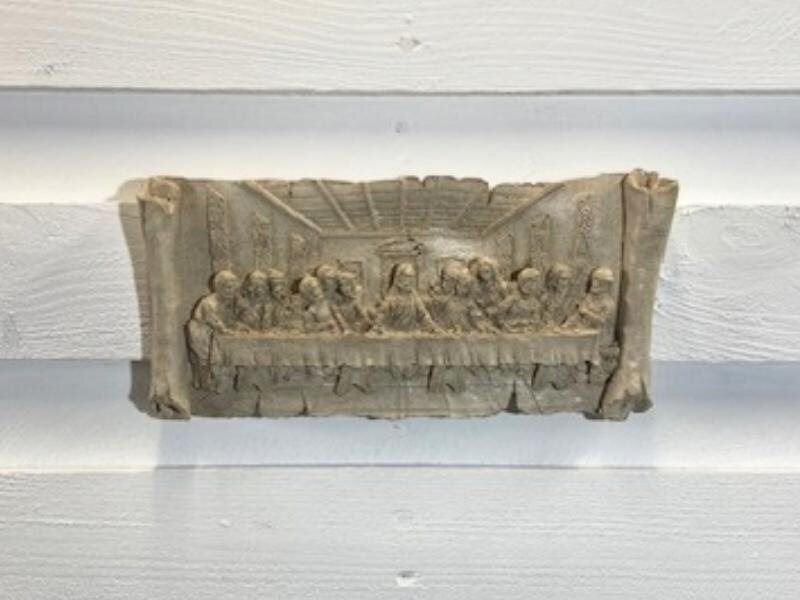 Stone Wall Art Plaque.Home & Garden