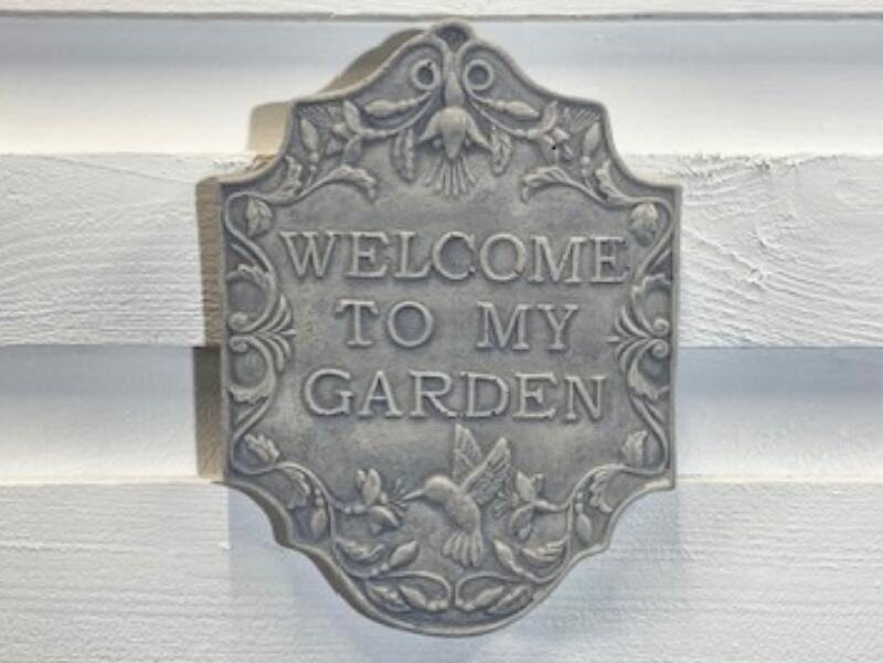 Stone Wall Art Plaque.Home & Garden